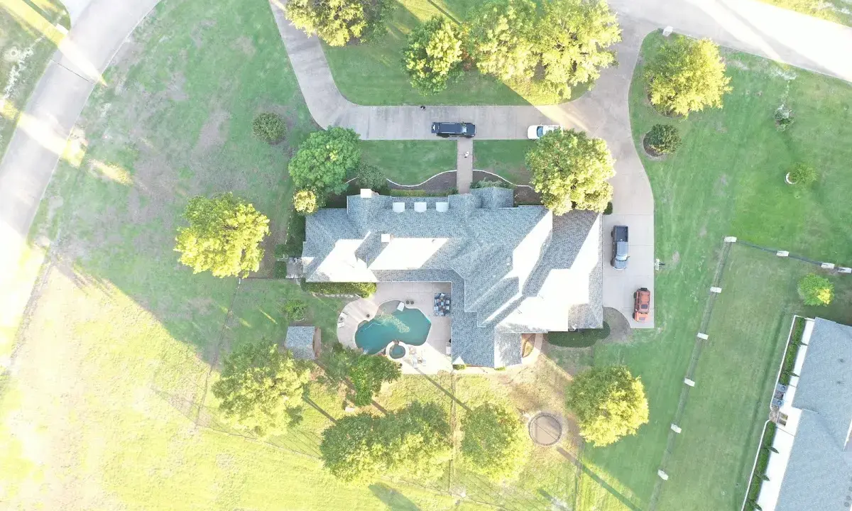 New shingle roof installation on a home in Ville Platte